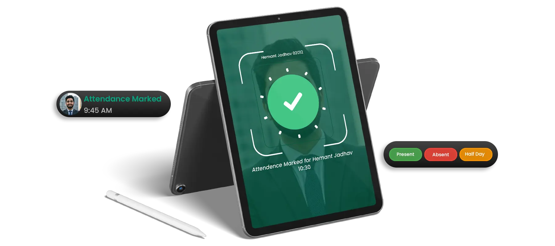 AI-Based Face Recognition Attendance with Location Tracking AI face recognition attendance system using selfie-based check-ins with real-time location verification for field and remote staff