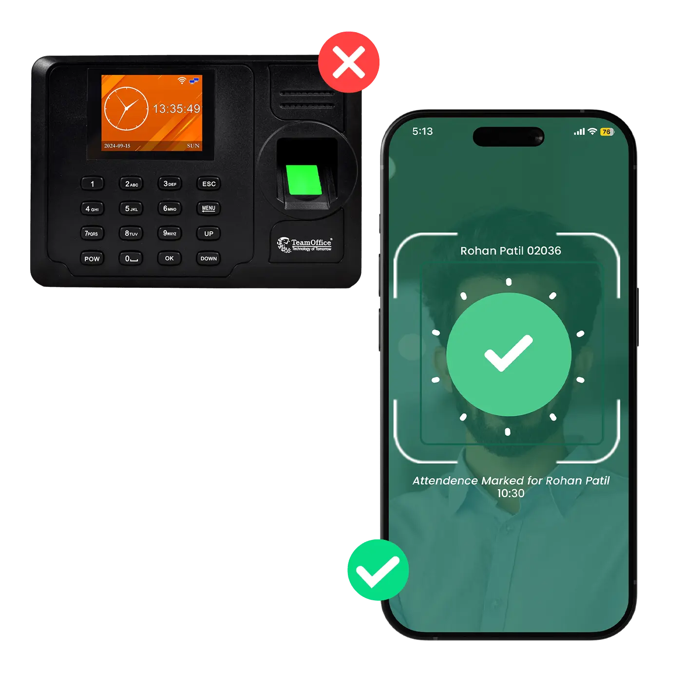 Switch to Smart Face Attendance