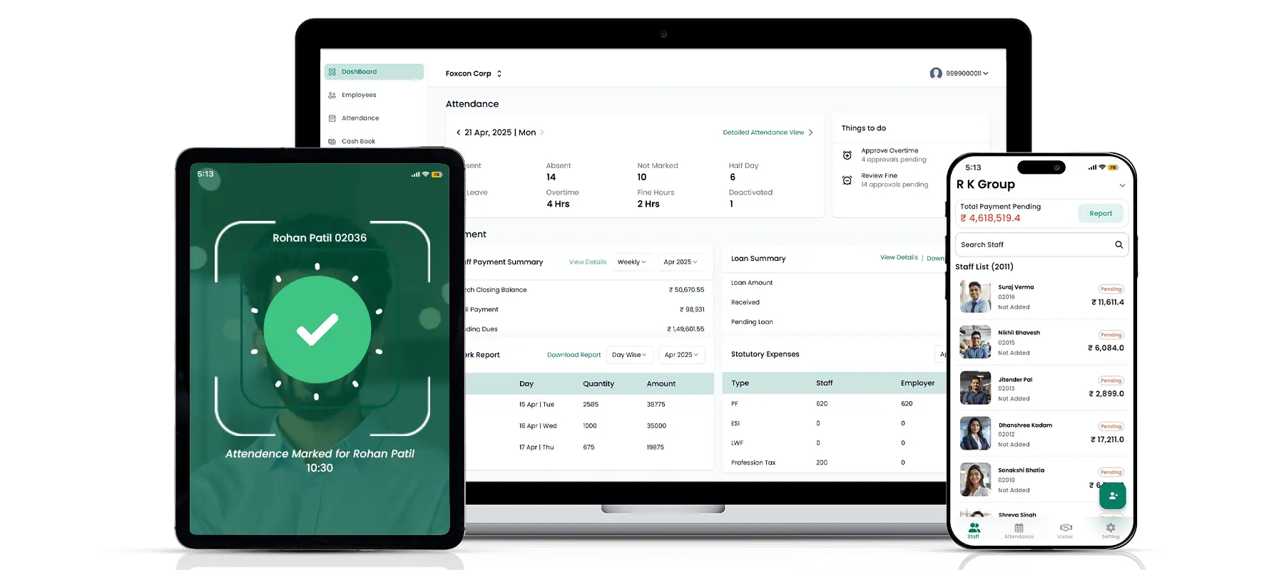 Automate Attendance, Payroll, and Expenses with Ease